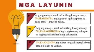 poster tungkol sa kakapusan|Kakapusan .